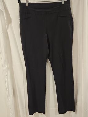 cooper & ella Black Straight-Leg Ponte Pants